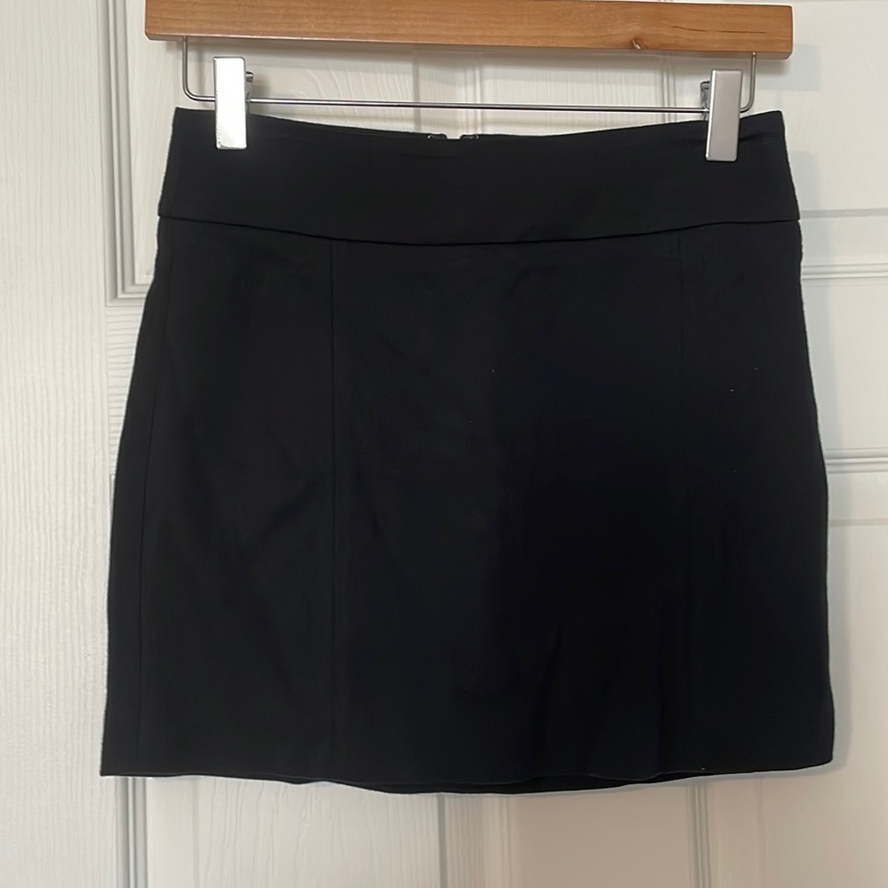 White House Black Market Black miniskirt